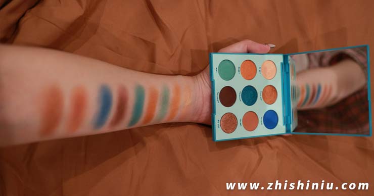 Colourpop Yes,PleaseMar海洋眼影盘两盘试色分享,第1张