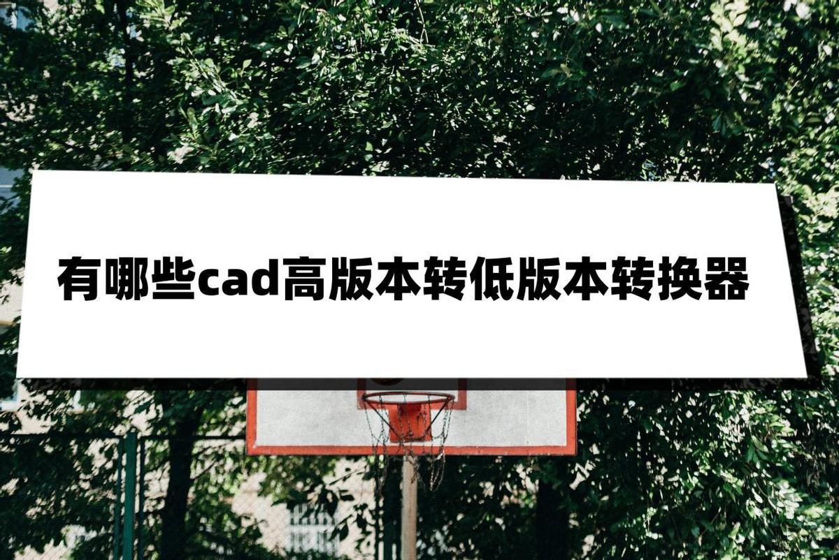 有哪些cad高版本转低版本转换器？分享两个好用的方法,有哪些cad高版本转低版本转换器？分享两个好用的方法,第1张